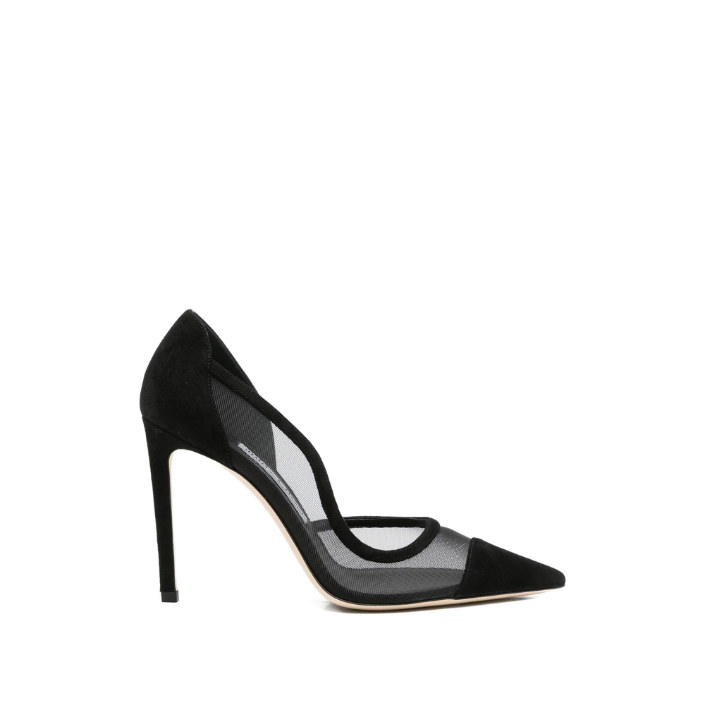 Jimmy Choo Brigitte 100 Mesh-panel Pumps