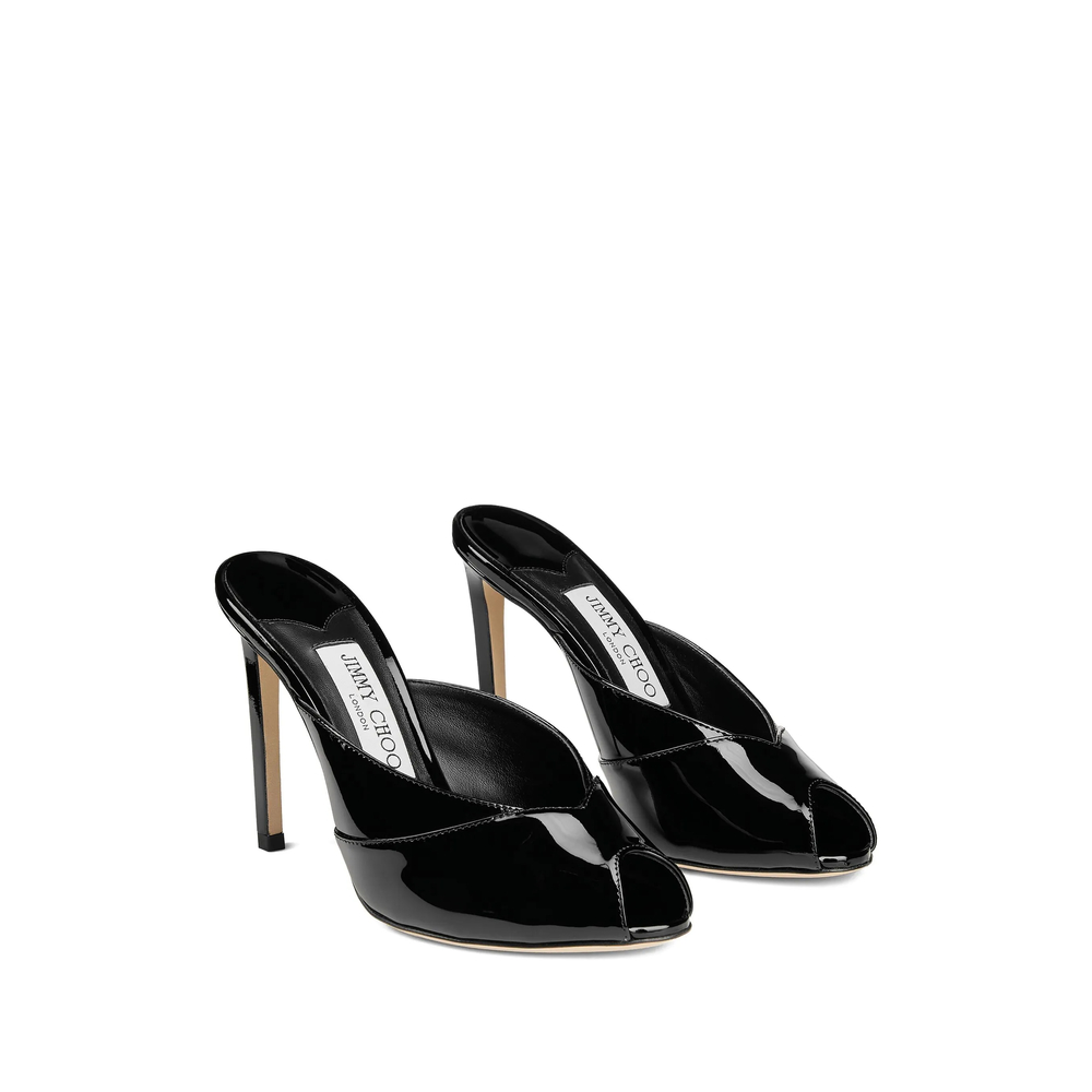 Brigitte Mule 100 Peep-Toe Mules