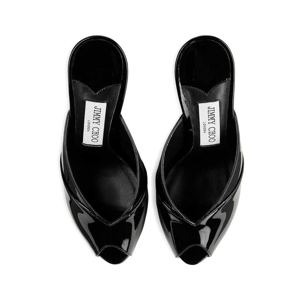 Brigitte Mule 100 Peep-Toe Mules