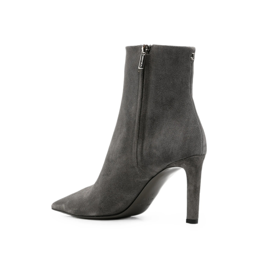 Frankie Ab Pointed-Toe Stiletto-Heel Ankle Boots