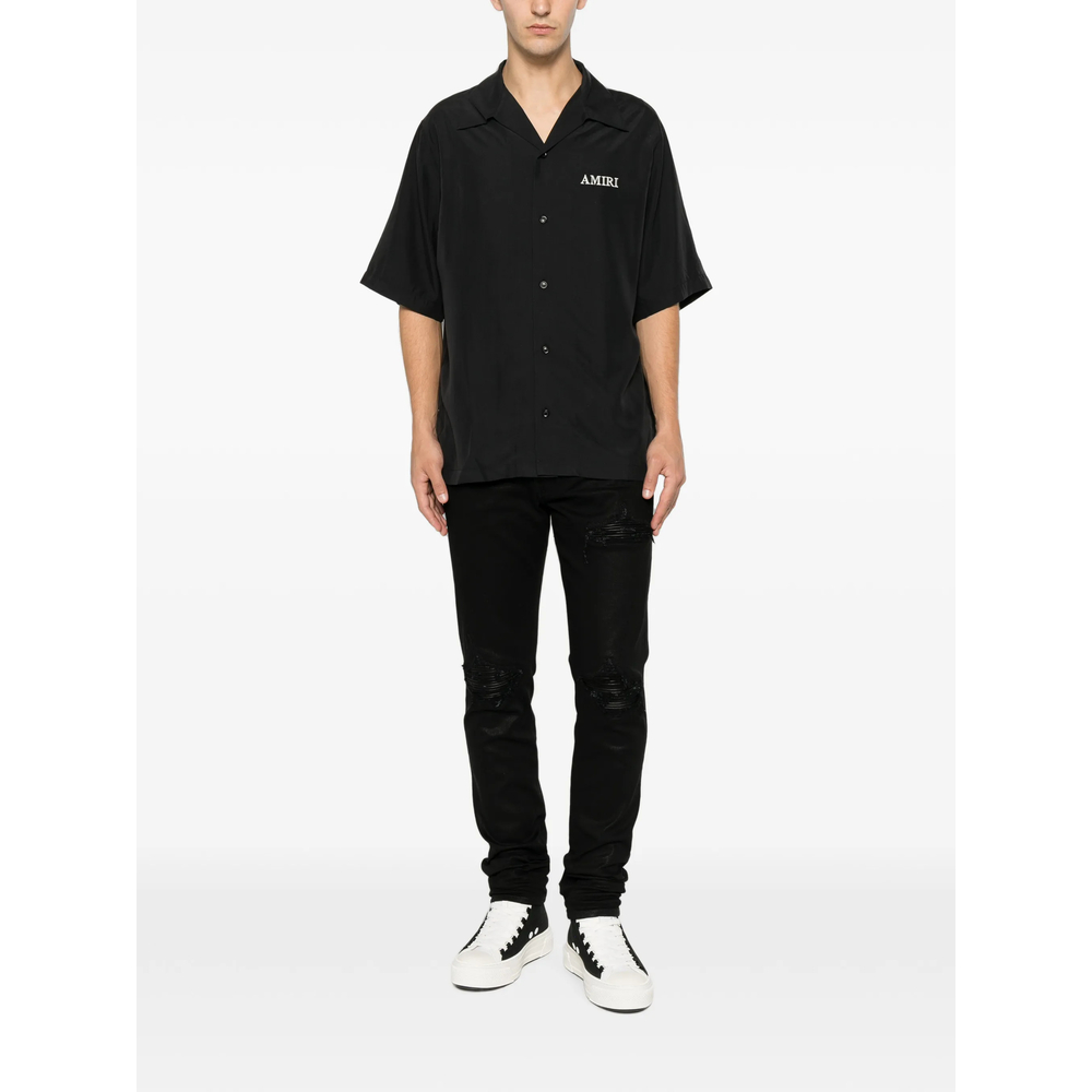 Logo-Embroidered Camp-Collar Shirt