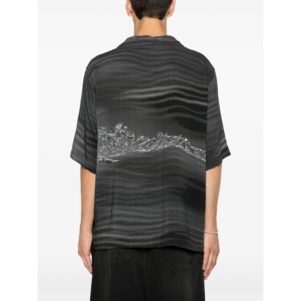 Palm Tree-Print Shirt