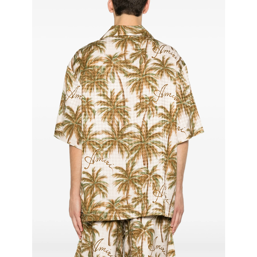 Palm-Tree-Print Shirt