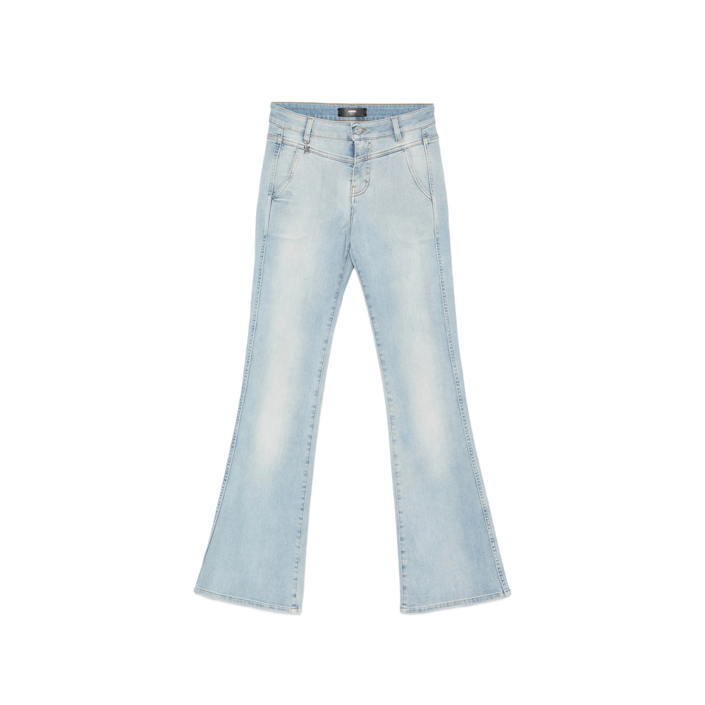 Amiri Logo-charm Flared Jeans