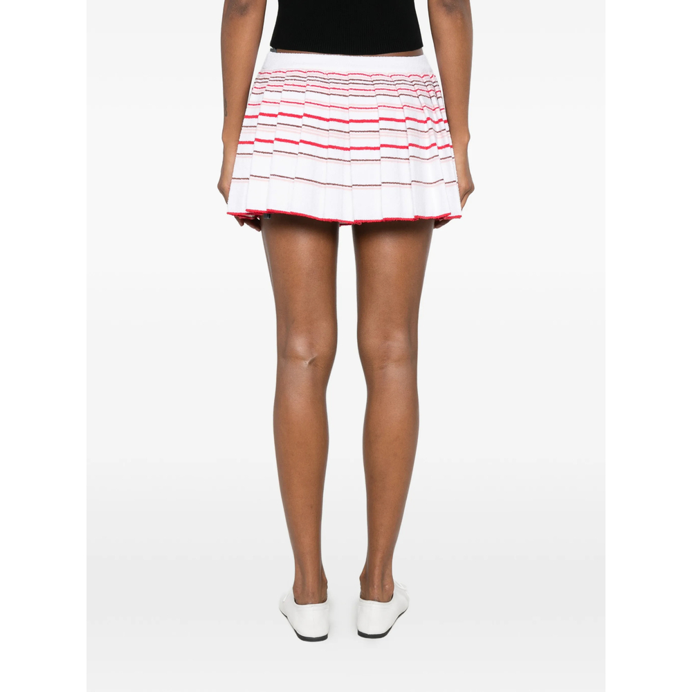 Striped Pleated Mini