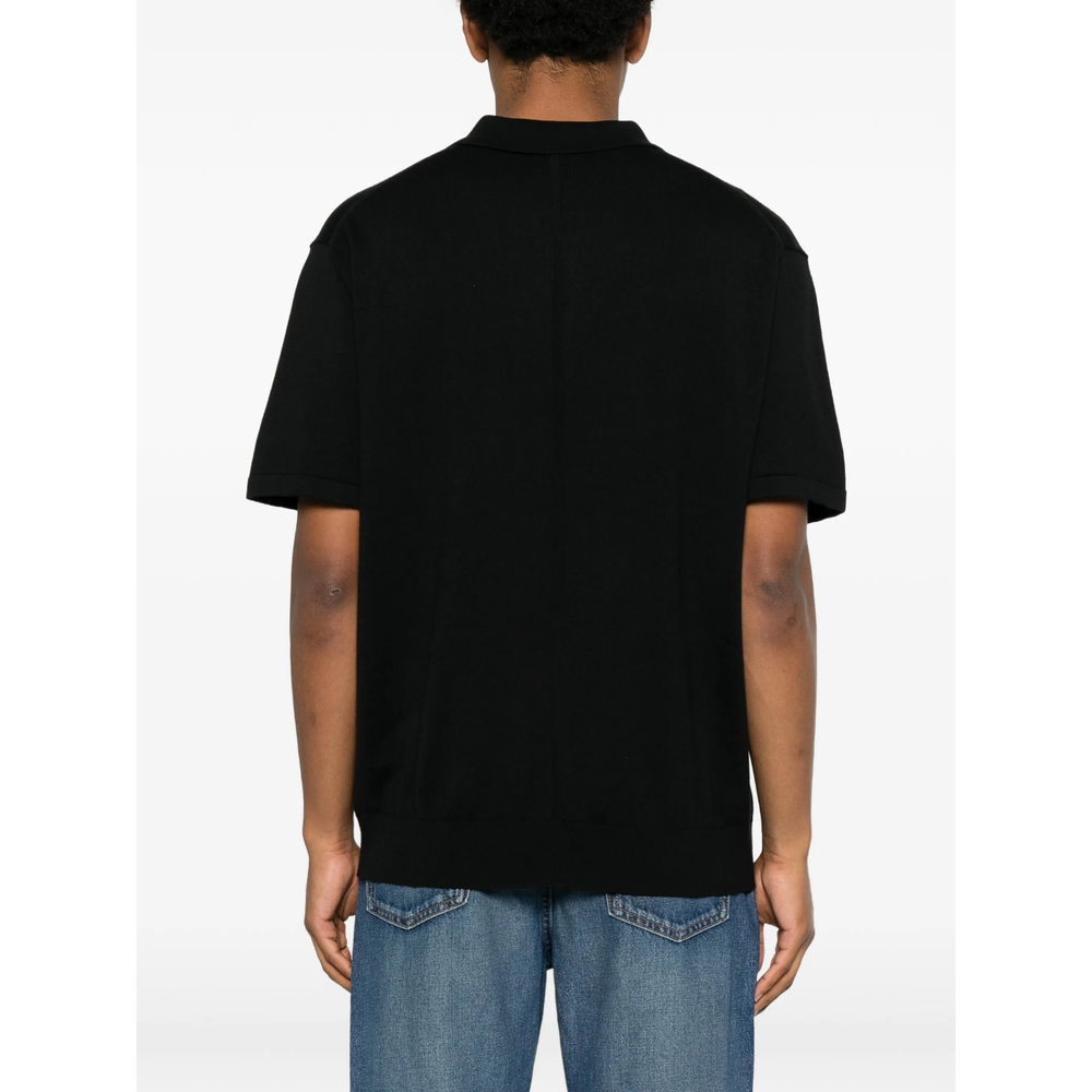 Short-Sleeve Logo-Embroidered Polo Shirt