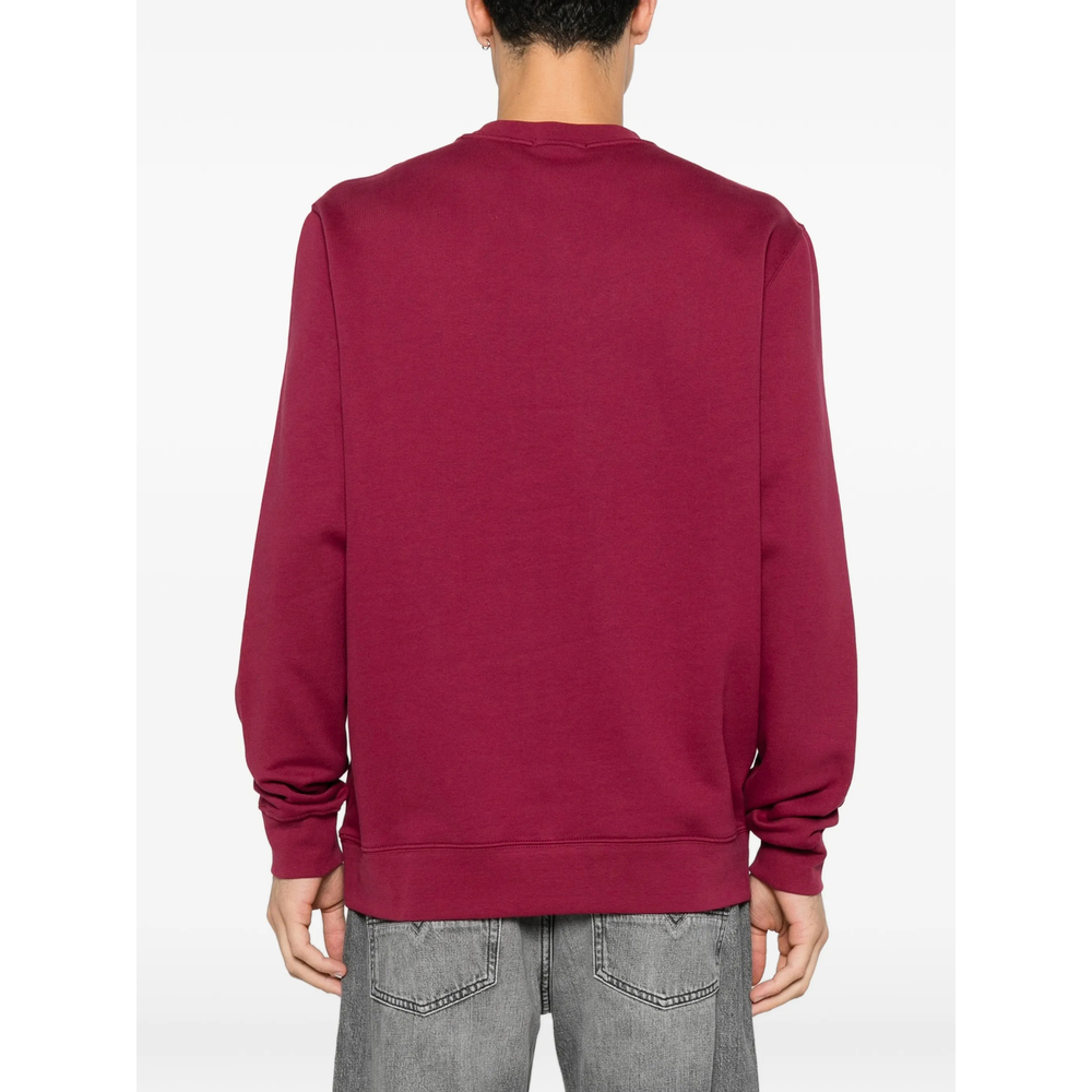 Logo-Embossed Crew-Neck Sweatshirt