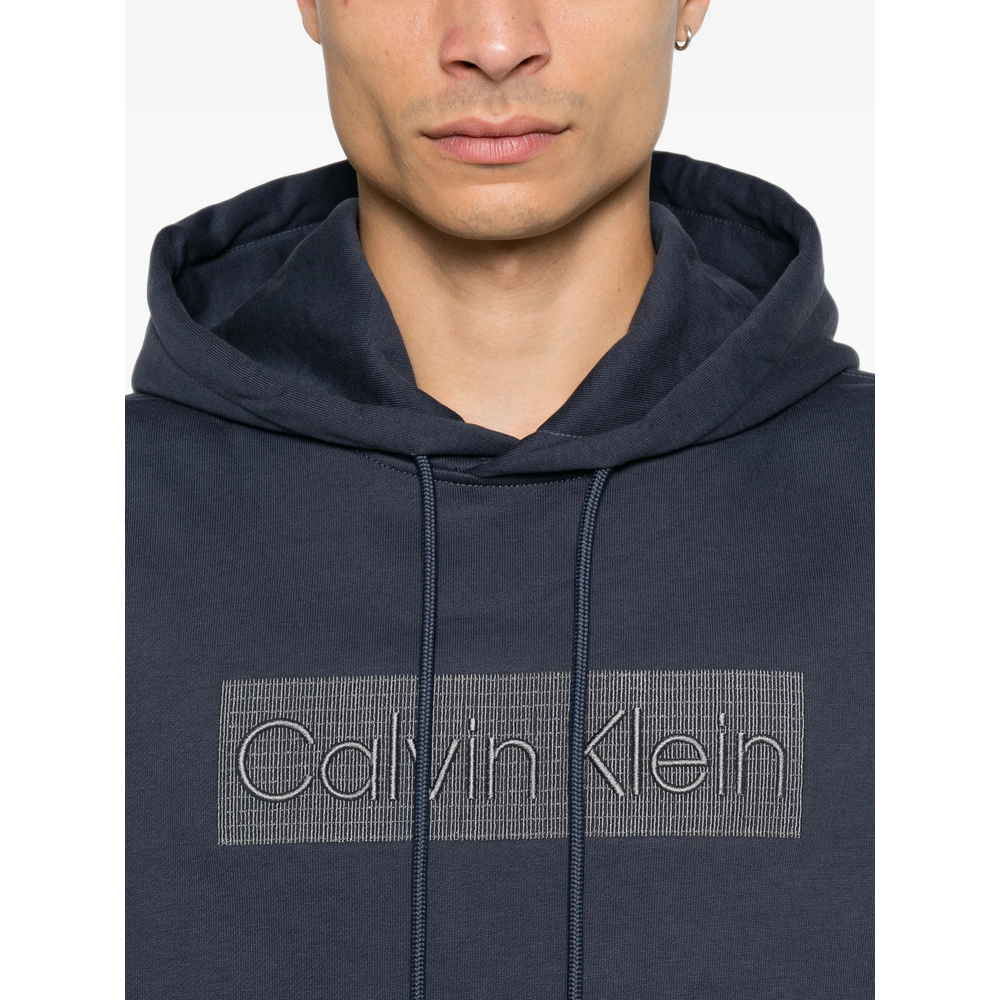 Logo-Print Drawstring Hoodie