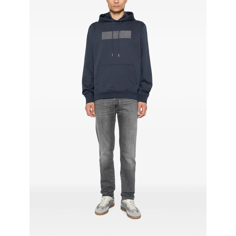 Logo-Print Drawstring Hoodie