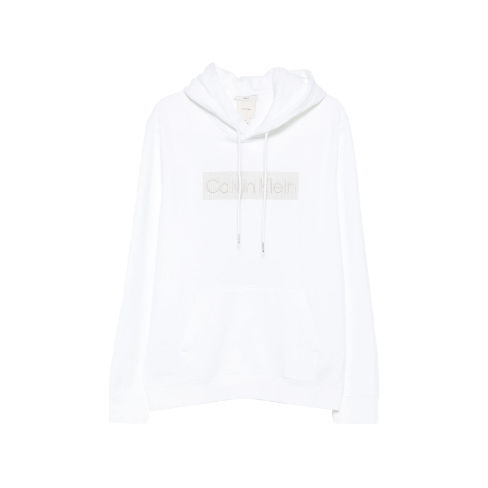 Calvin Klein Logo-patch Drawstring Hoodie