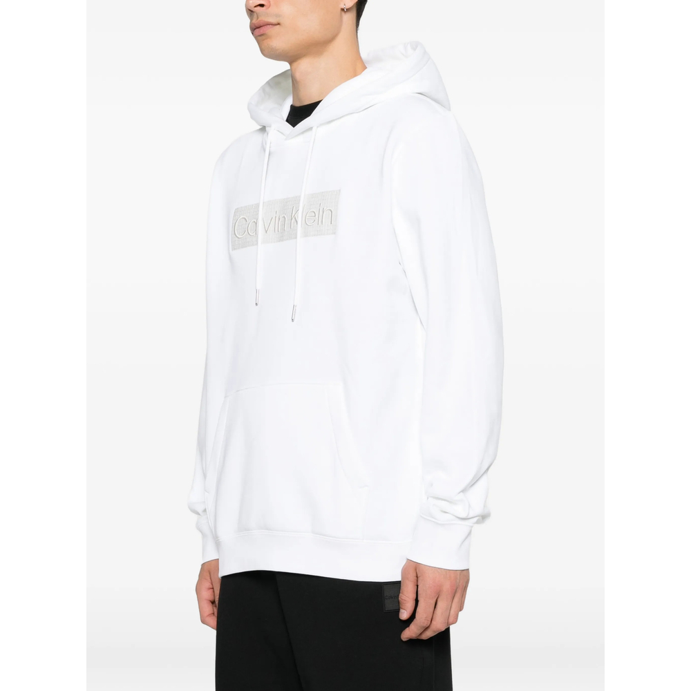 Logo-Patch Drawstring Hoodie