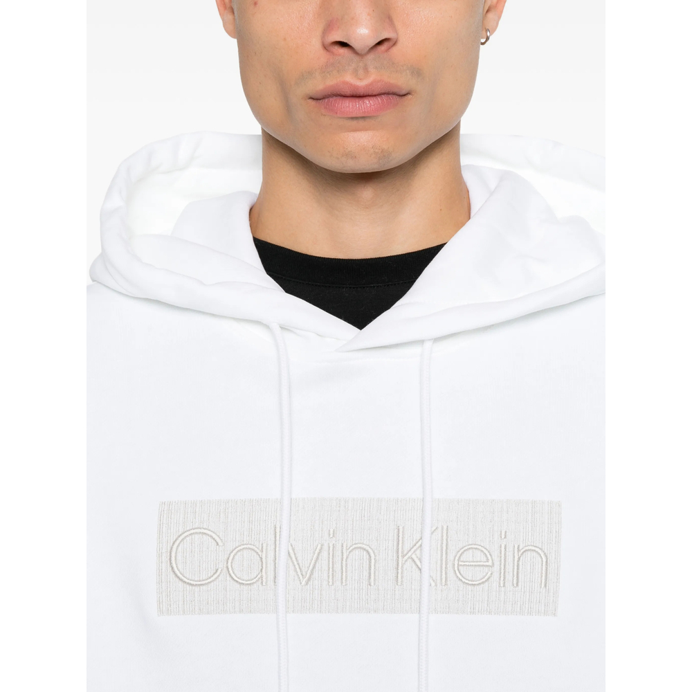 Logo-Patch Drawstring Hoodie