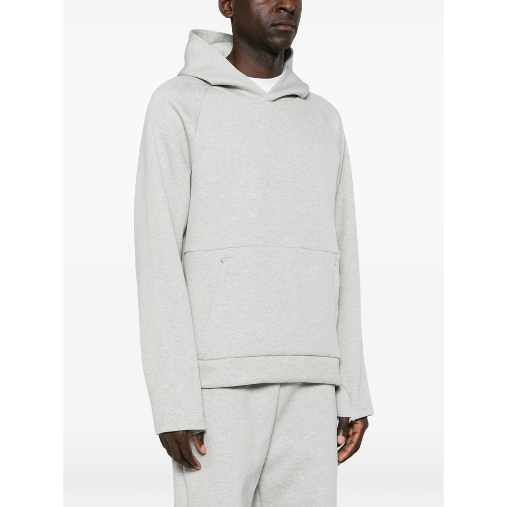 Raglan-Sleeve Pouch-Pocket Hoodie