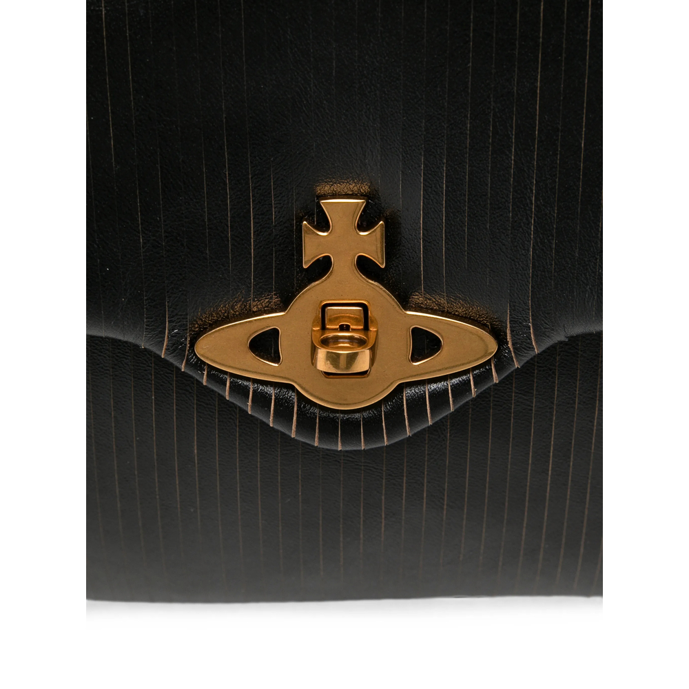 Orb-Plaque Shoulder Bag