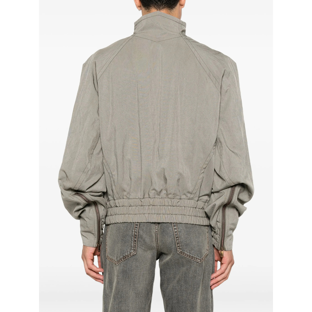 Orb-Embroidered Zip-Up Jacket