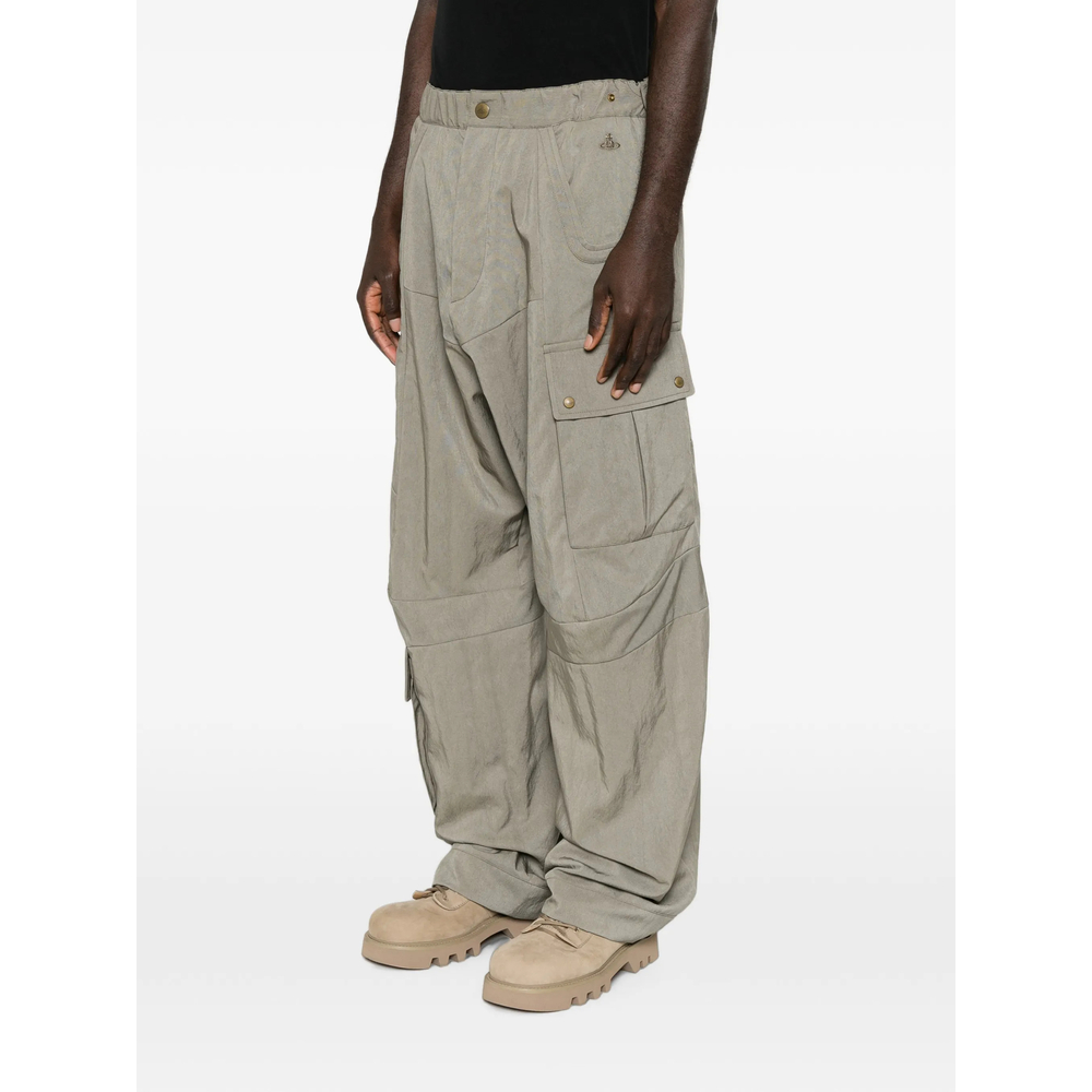 Orb-Embroidered Cargo Pants