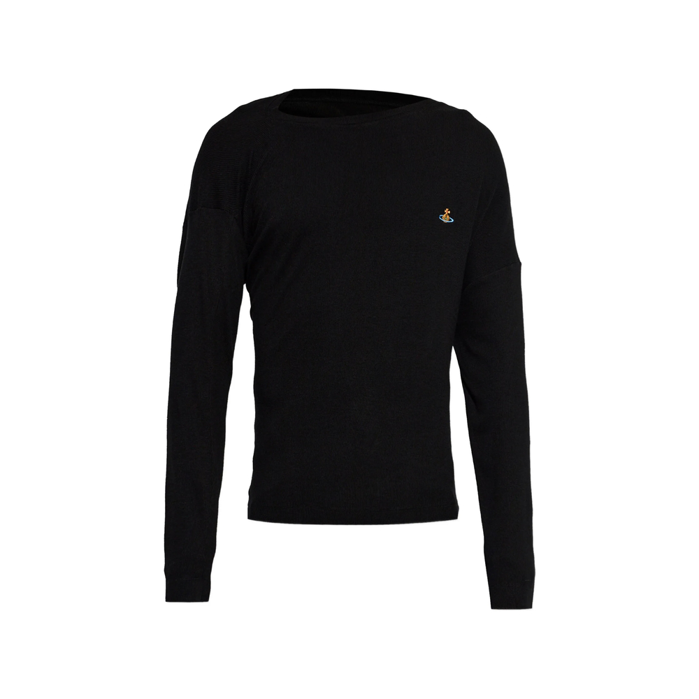 Vivienne Westwood Orb-embroidered Asymmetric Sweater