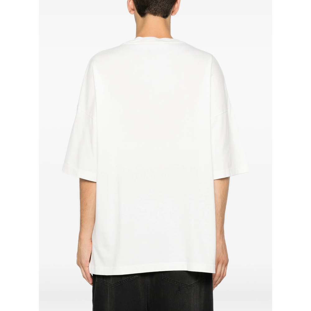 Graphic-Print Rhinestone-Embellished T-Shirt