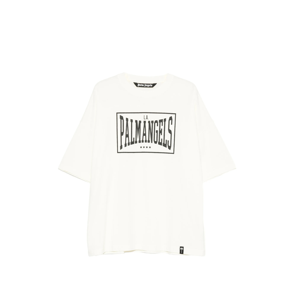 Logo-Print Drop-Shoulder T-Shirt