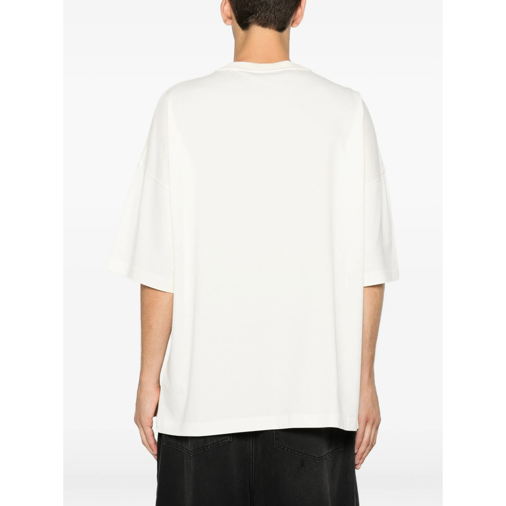 Logo-Print Drop-Shoulder T-Shirt