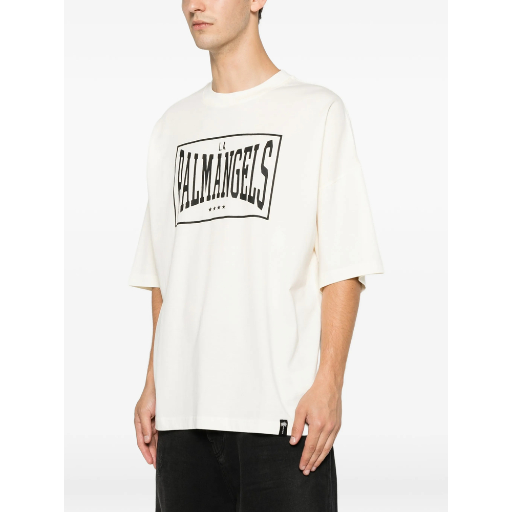 Logo-Print Drop-Shoulder T-Shirt