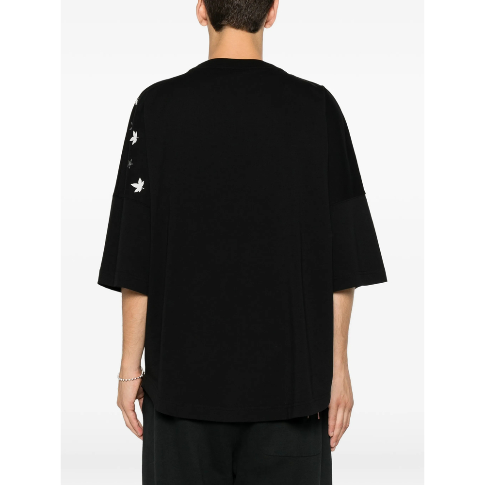 Graphic-Print Drop-Shoulder T-Shirt