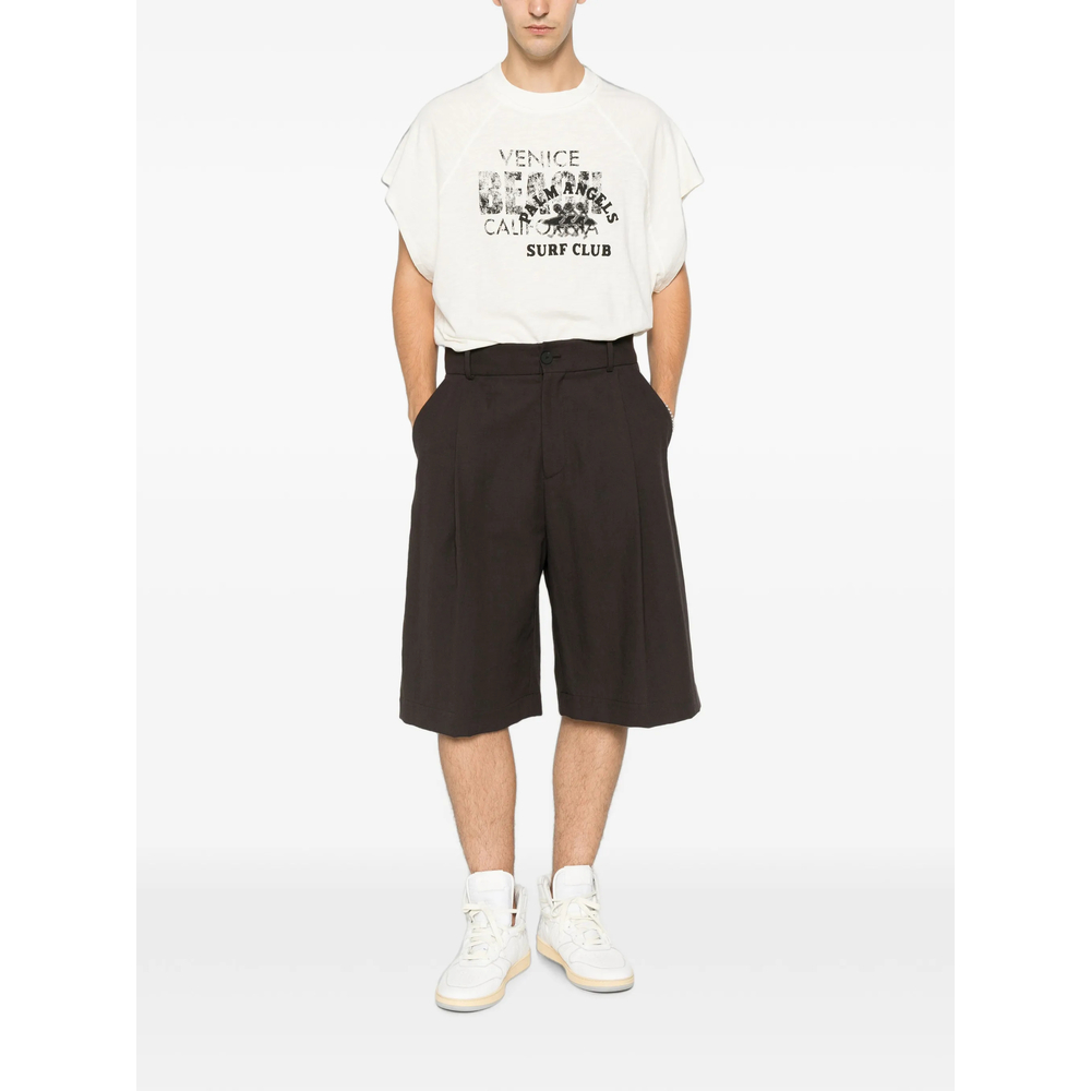 Graphic-Print Sleeveless T-Shirt