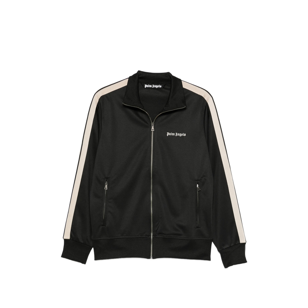 Palm Angels Embroidered-logo Zip-up Sweatshirt