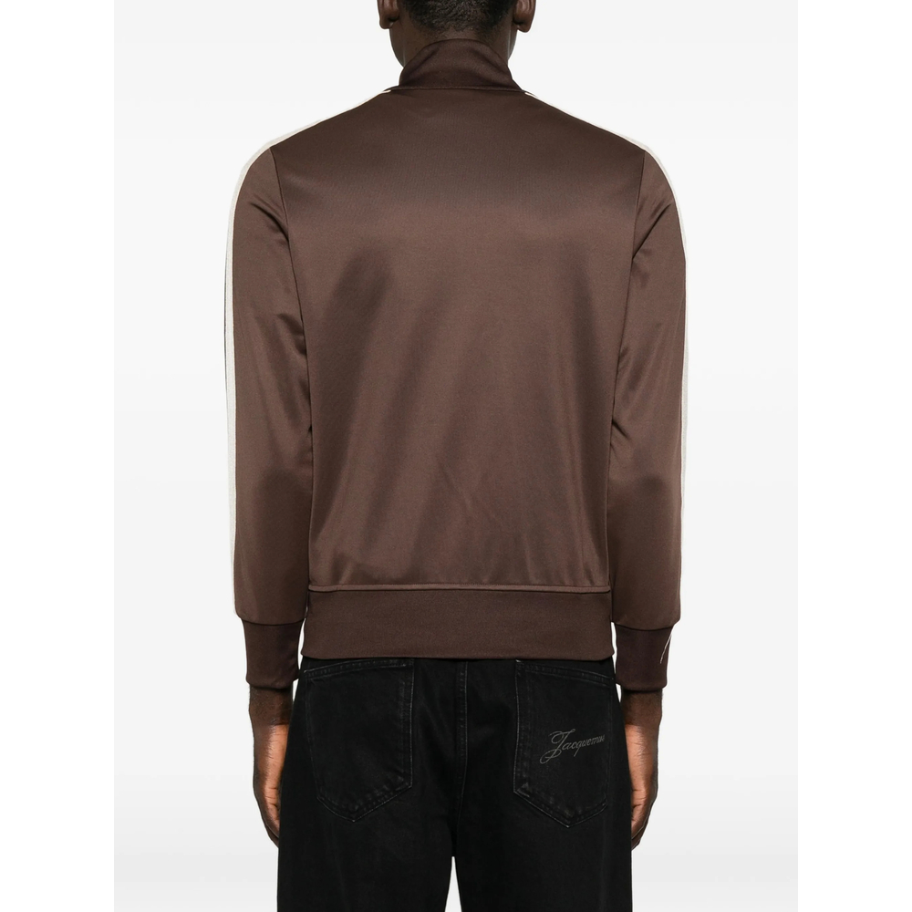 Logo-Print Side-Stripe Jacket