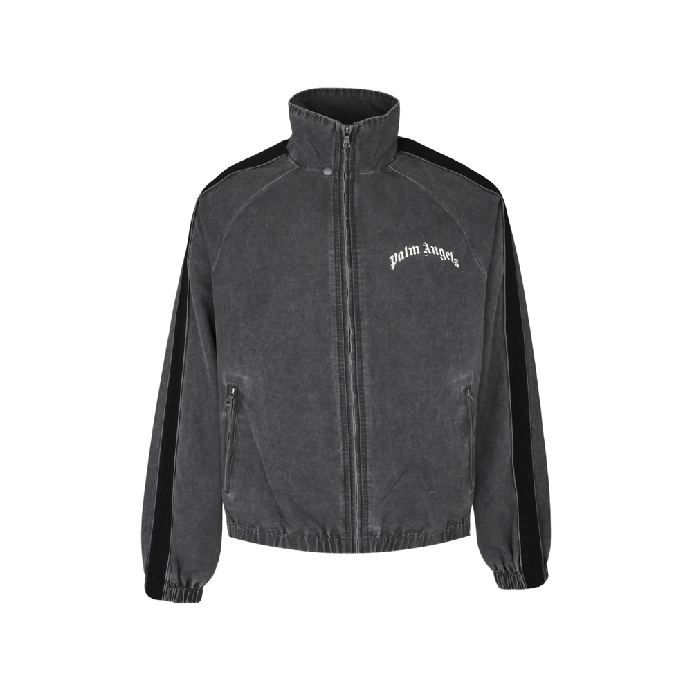 Logo-Embroidered Side-Stripe Jacket