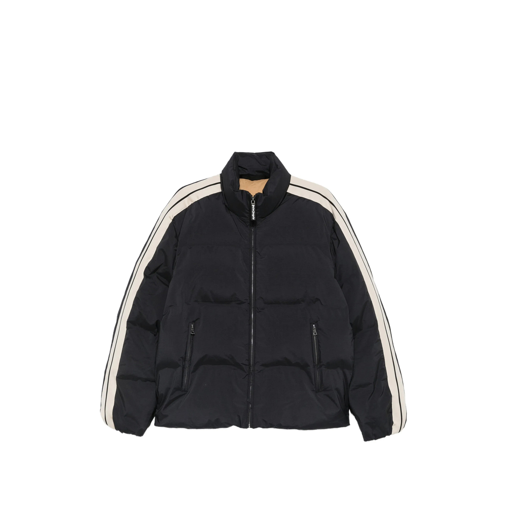 Logo-Print Side-Stripe Jacket