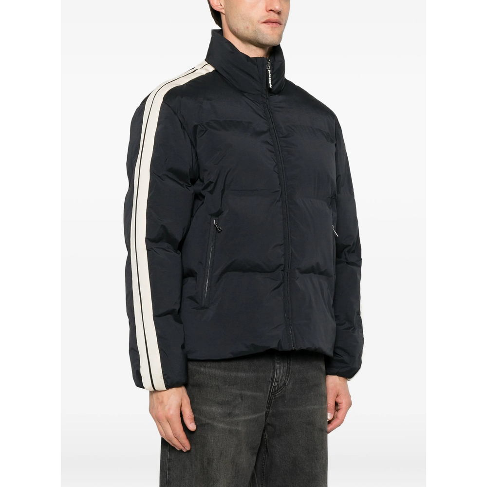 Logo-Print Side-Stripe Jacket