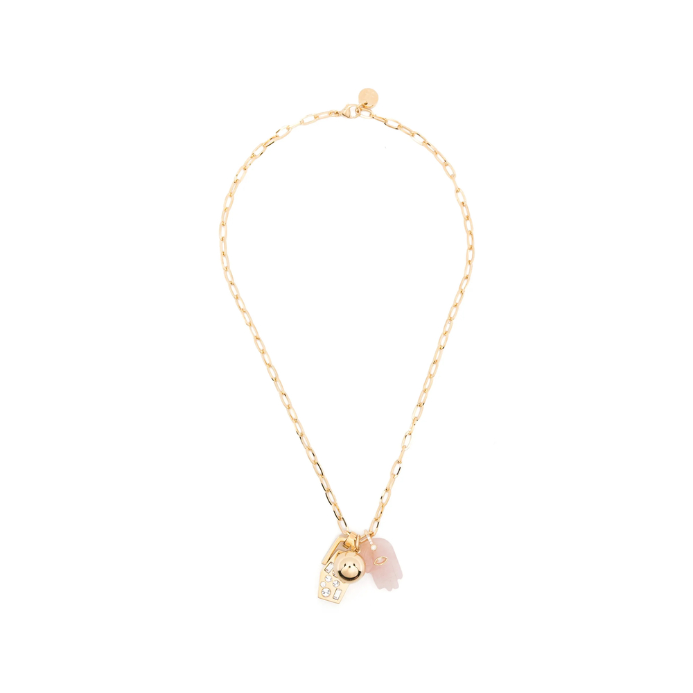 La Doublej Charm-detail Chain-link Necklace