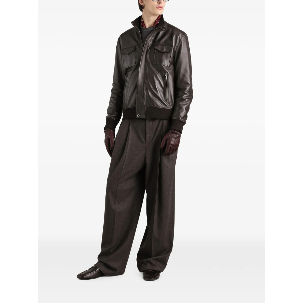 Lambskin Bomber Jacket