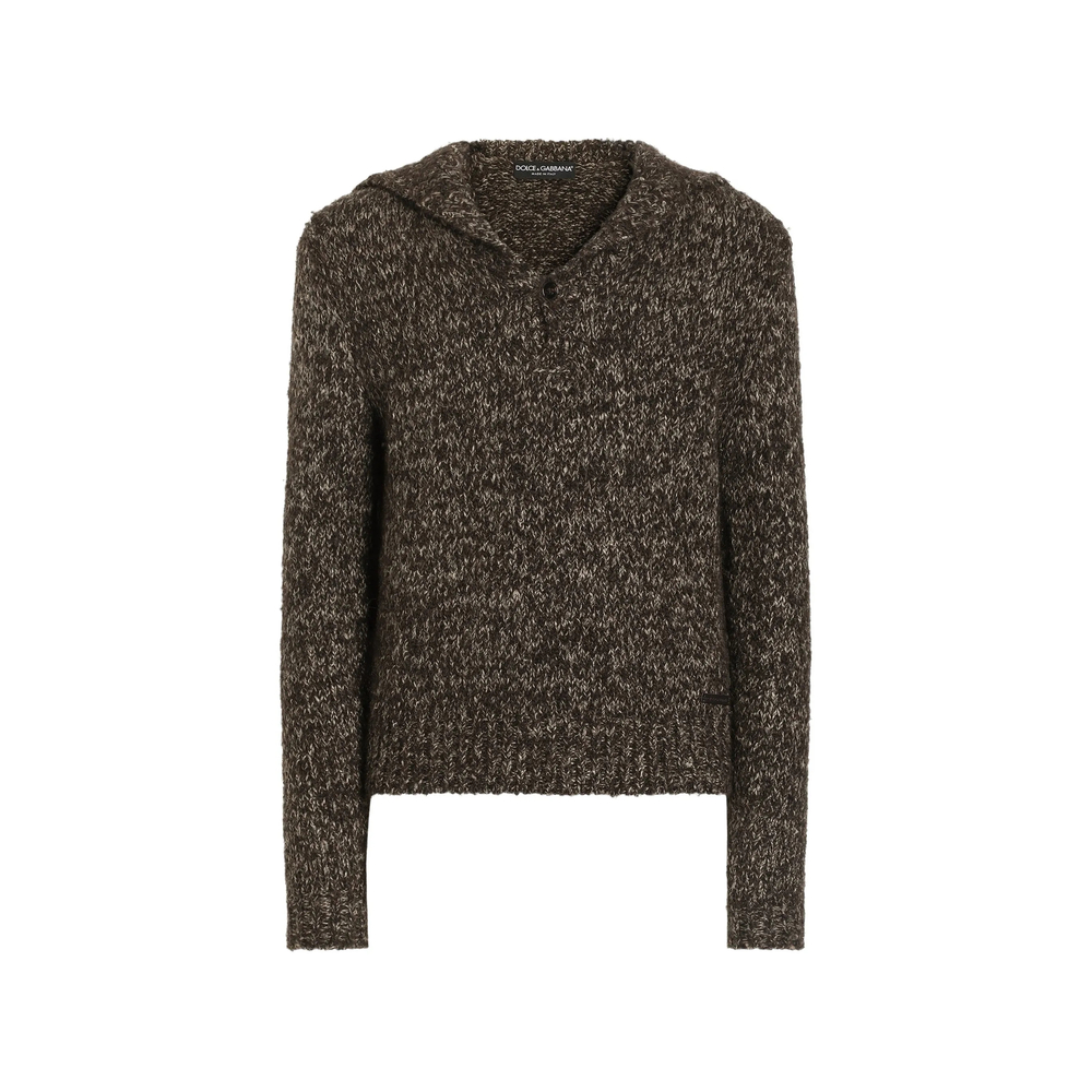 Dolce & Gabbana Alpaca Blend Polo Shirt