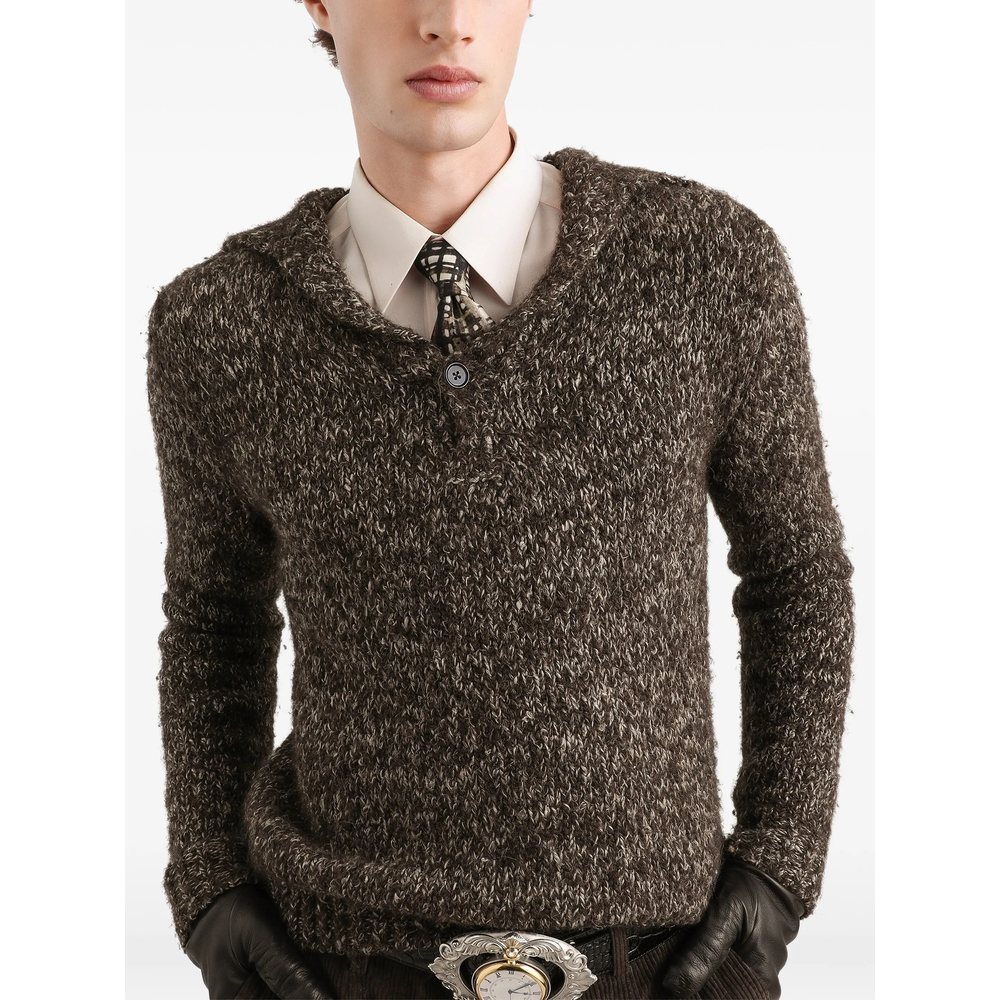 Alpaca Blend Polo Shirt