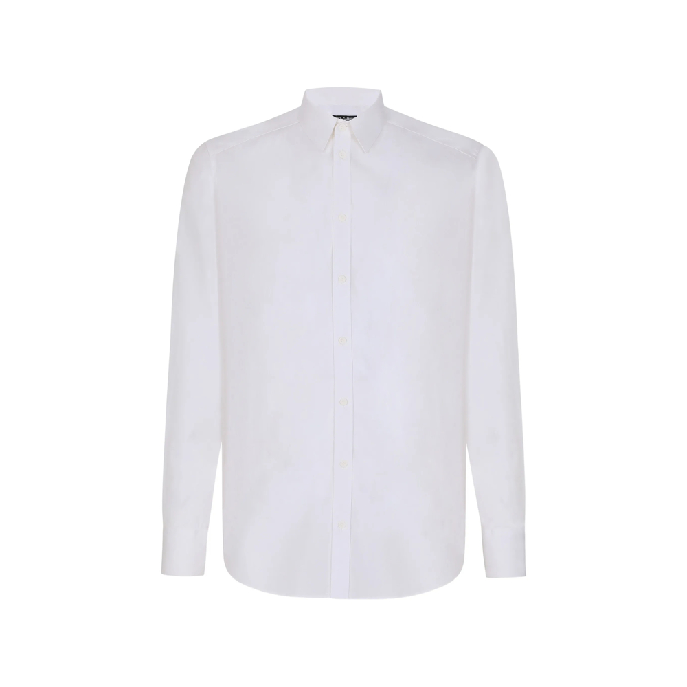 Dolce & Gabbana Stretch-poplin Gold-fit Shirt