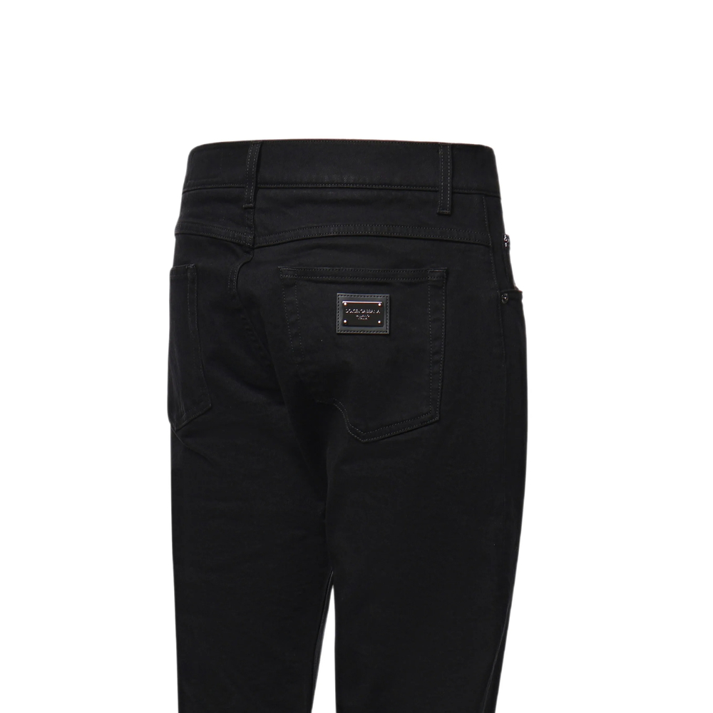 Logo-Plaque Jeans