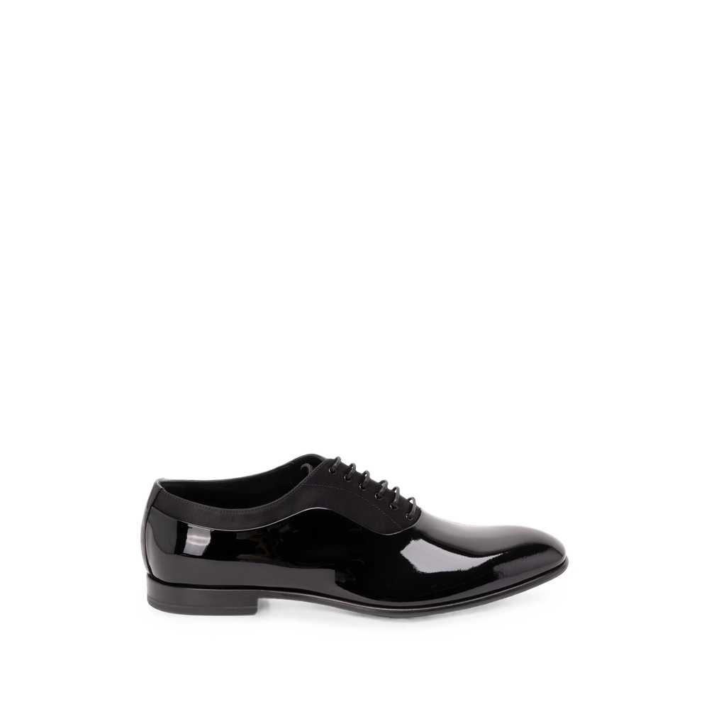 Dolce & Gabbana Patent-leather Lace-up Shoes