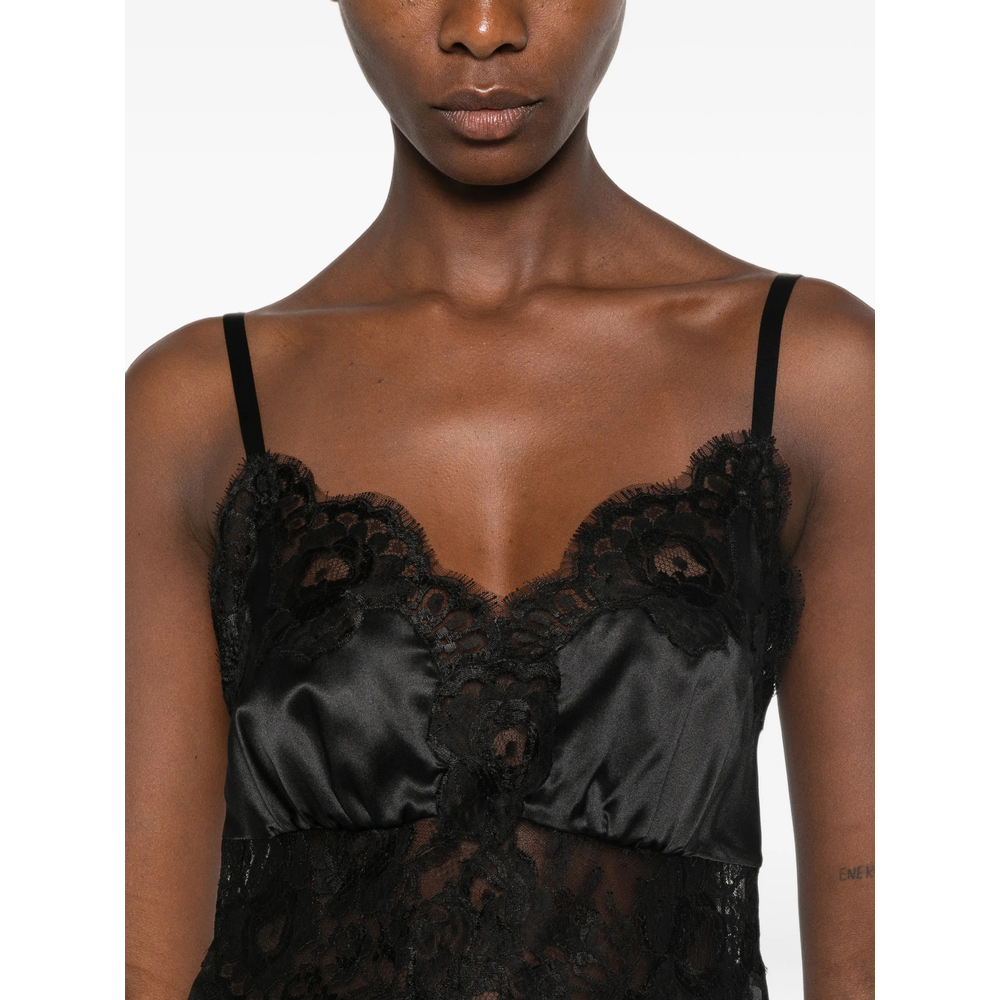 Lace-Trim Top