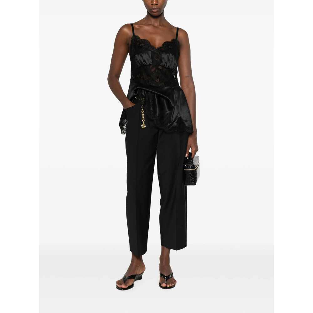 Lace-Trim Top