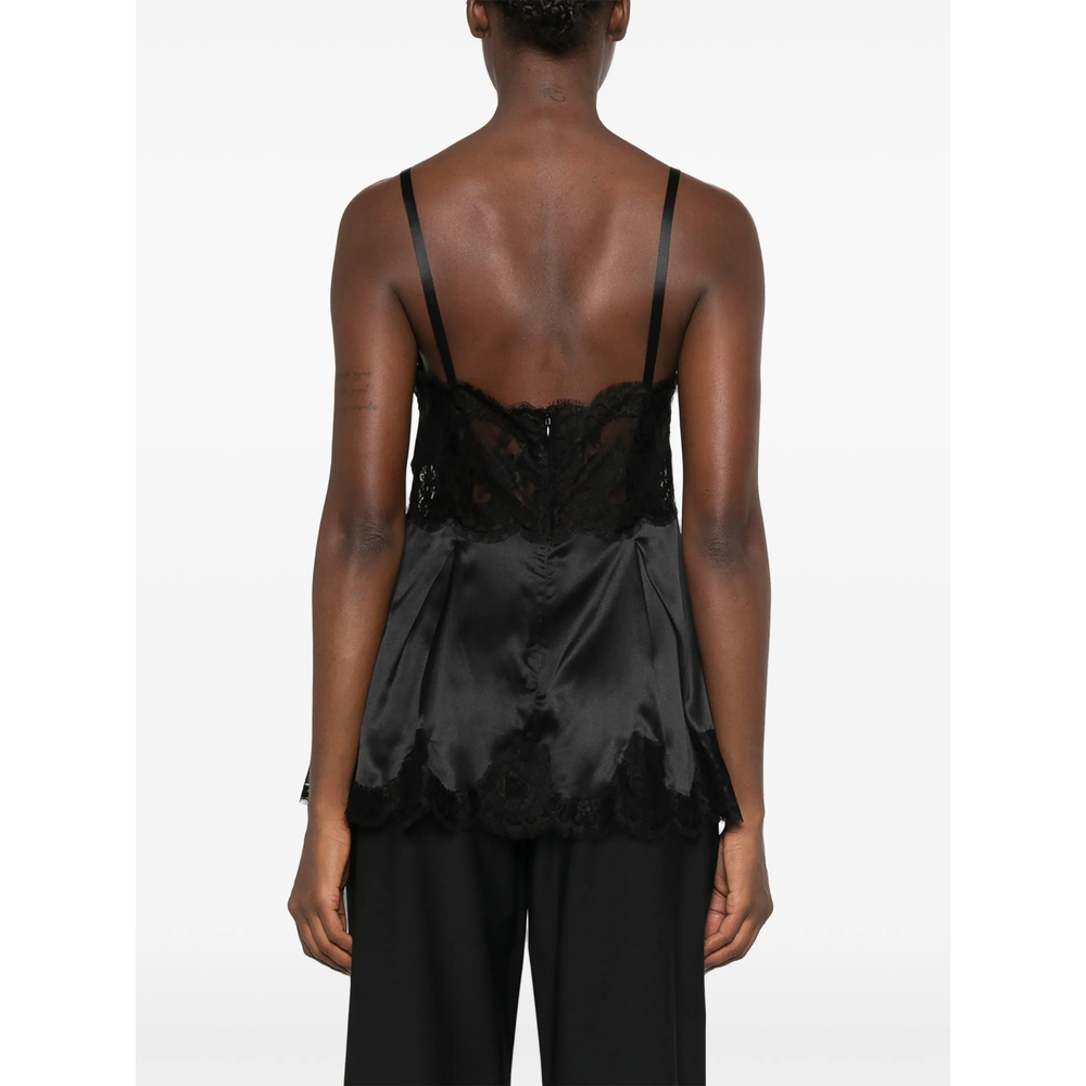 Lace-Trim Top
