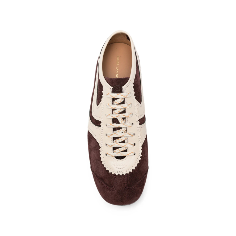 Suede Panelled Sneakers