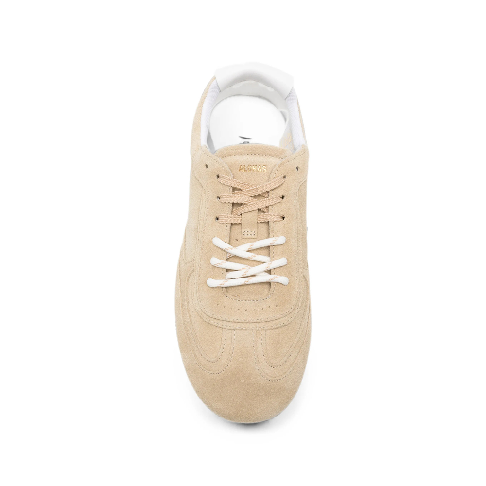 Suede Lace-Up Sneakers