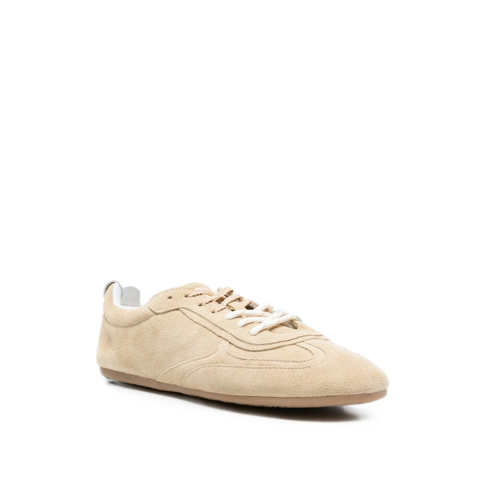 Suede Lace-Up Sneakers