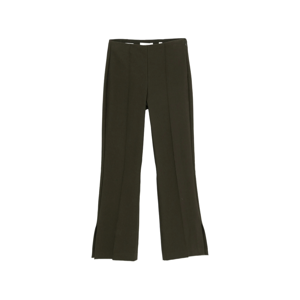 Vince Seam-detail Side-slit Trousers