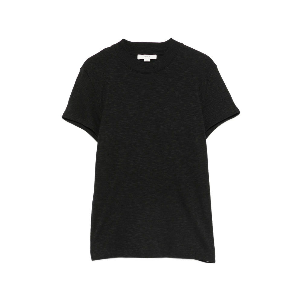 Vince Short-sleeve Mock-neck T-shirt