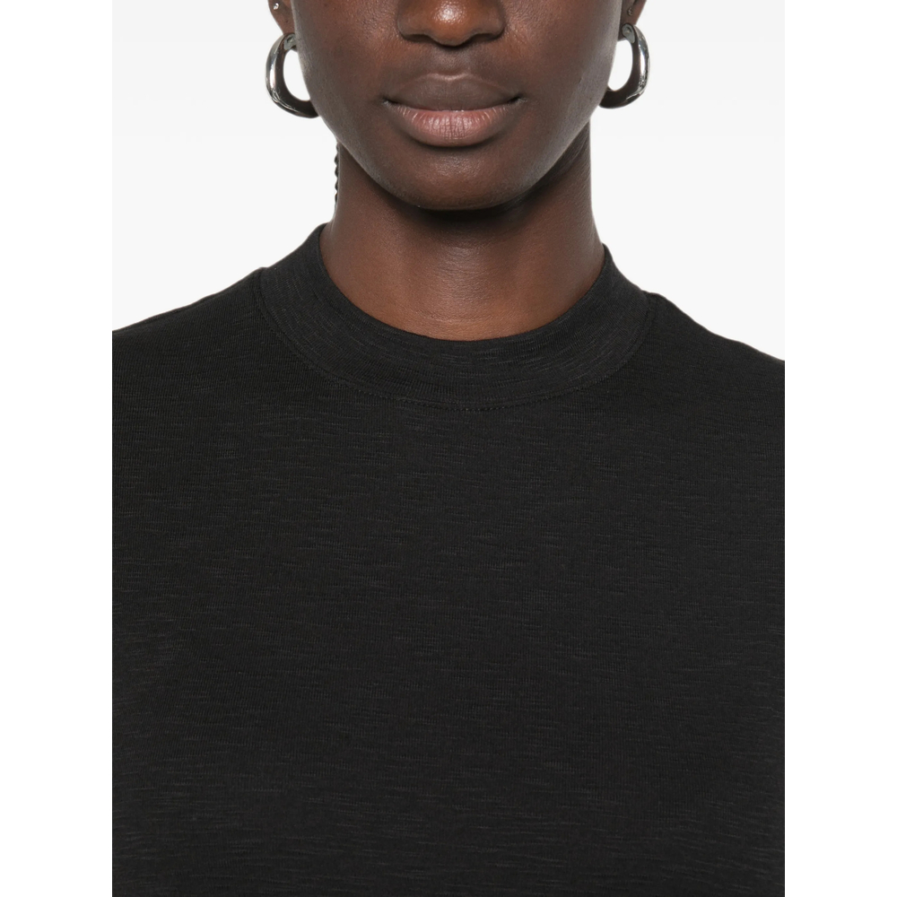 Short-Sleeve Mock-Neck T-Shirt