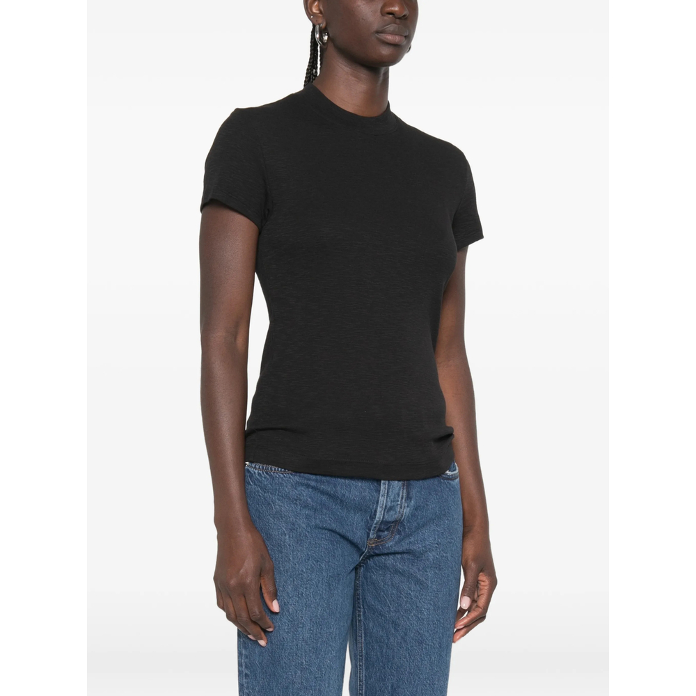 Short-Sleeve Mock-Neck T-Shirt