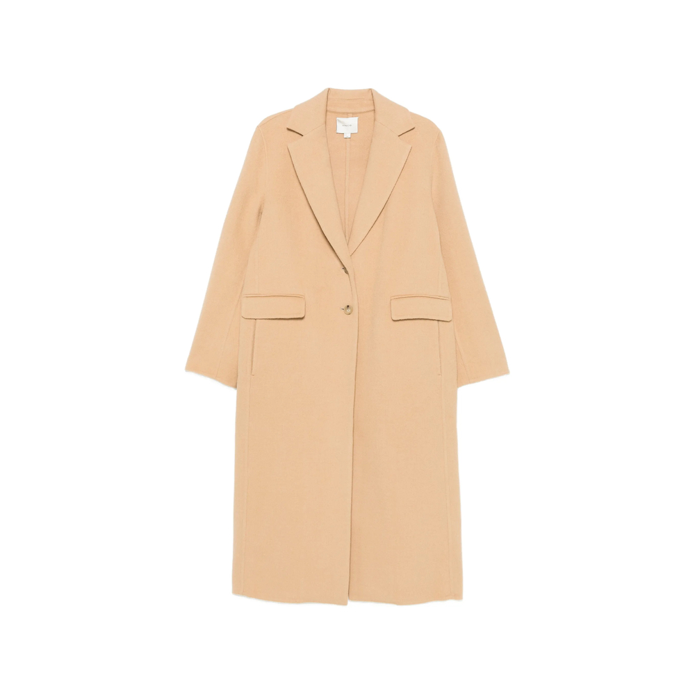 Vince Notched-lapels Single-breasted Coat